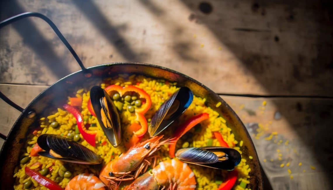 Secrets d'une poêle à paella : techniques authentiques